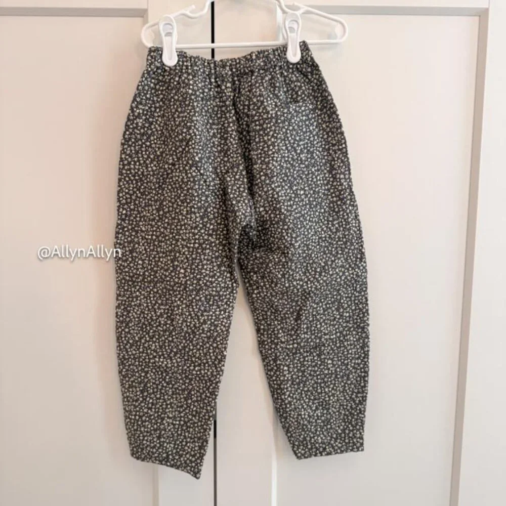 Zara NWT Kids Harem Pants - Pale Floral - 5-6T - Picture 8 of 11